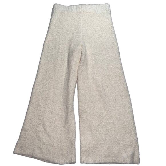 Skims Cozy Knit Boucle Pants Plus Size 4X/5X Bone High Rise Teddy Loungewear - Picture 13 of 16